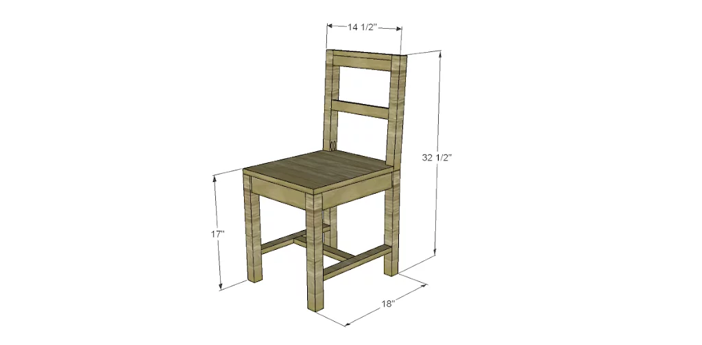 simple desk chair