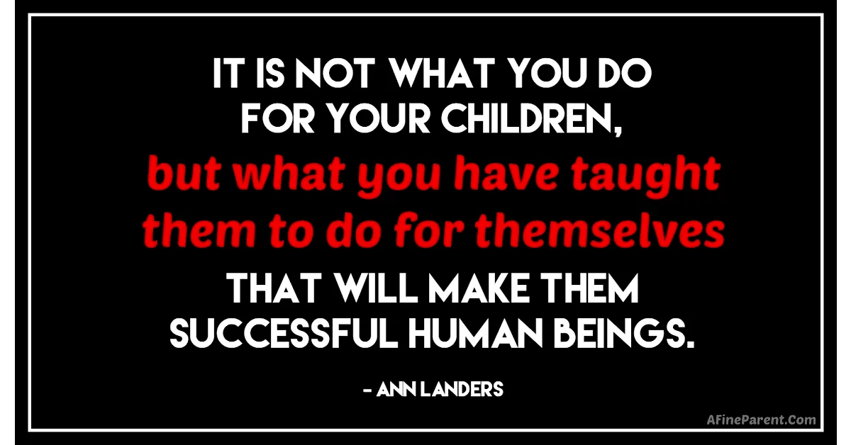 Read more about the article We love our kids a bit too much..