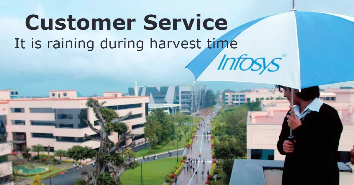 Read more about the article Customer service: Infosys